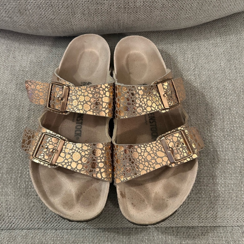 Birkenstock Women's Brown Arizona Sandals Size 40 / US 9 - Picture 4 of 5